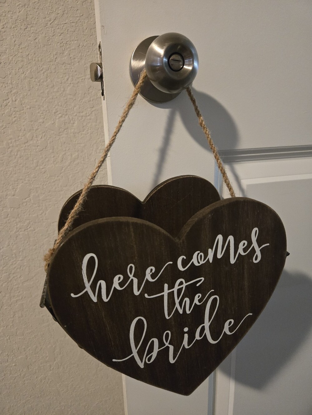 Wedding Heart Shaped Card Holder.